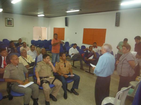 COC realizou reunião com representantes de órgãos da segurança em Floriano