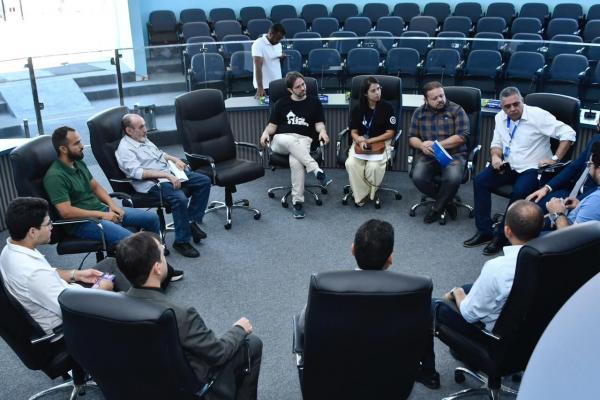 Poder Legislativo recebe Sebrae para discutir estruturação do Ecossistema Local de Inovação de Floriano (ELI)(Imagem:CMF)
