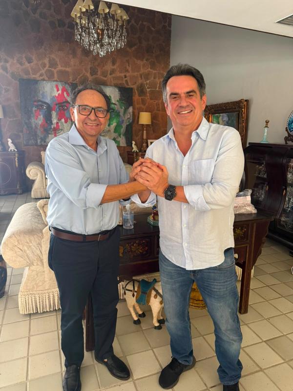  Prefeito de S&atilde;o Jo&atilde;o declara apoio &agrave; pr&eacute;-candidatura de Ciro Nogueira ao Senado.(Imagem:Ascom)