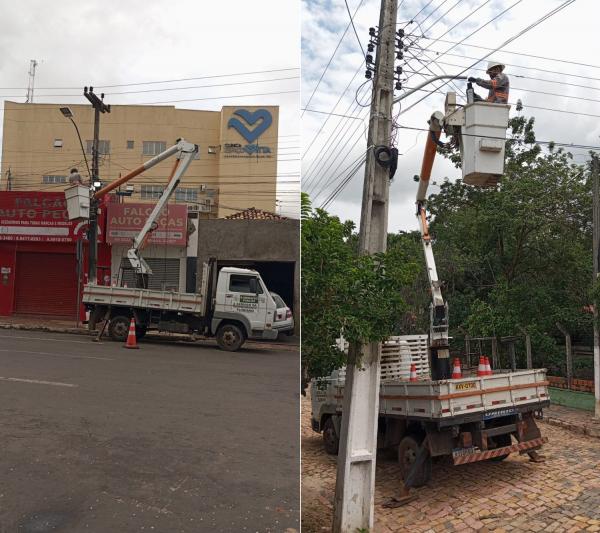 Secretaria de Infraestrutura realiza mais de 500 serviços de iluminação pública em fevereiro(Imagem:Secom)