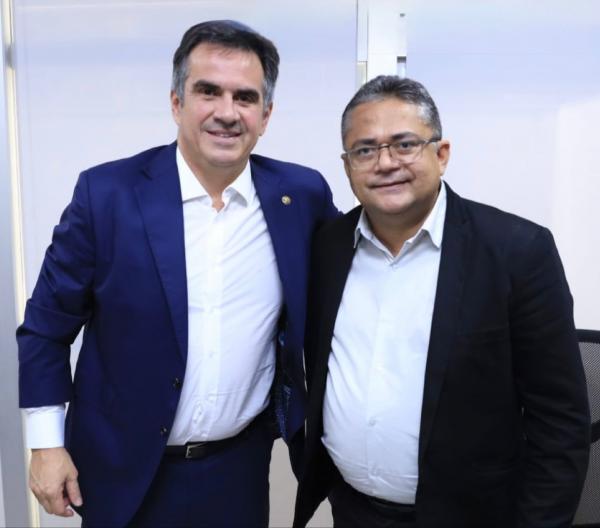 Prefeito destaca parceria com Ciro Nogueira em obra de pavimentação em Marcos Parente