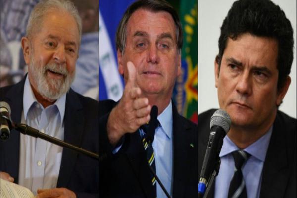 Eleições 2022: Lula tem 43%, Jair Bolsonaro 26% e Moro 9%, diz CNT/MD