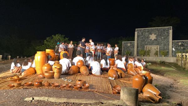 Emoção: Grupo Escalet realiza Ensaio Final da Paixão de Cristo de Floriano
