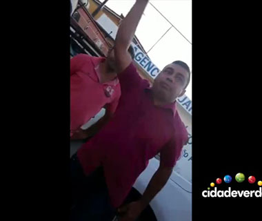Vídeo flagra prefeito discutindo com funcionários da Eletrobras