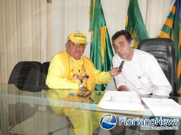 Prefeito Gilberto J&uacute;nior(Imagem:FlorianoNews)