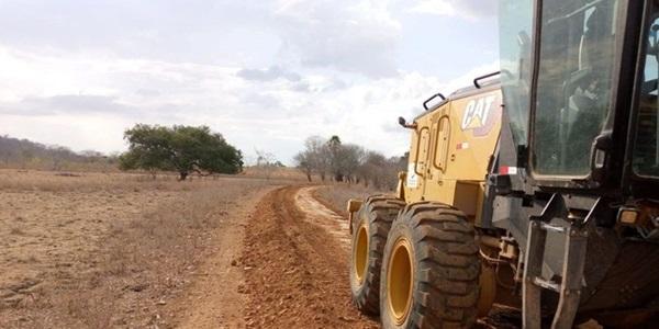 Idepi avan&ccedil;a na recupera&ccedil;&atilde;o de estrada vicinal em Jatob&aacute; do Piau&iacute;(Imagem:Reprodu&ccedil;&atilde;o)