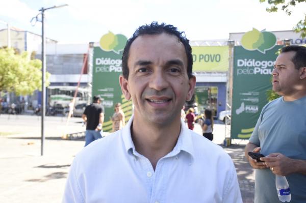 Secret&aacute;rio de Governo, Ivanovick Feitosa. (Imagem:Francisco Gil&aacute;sio)