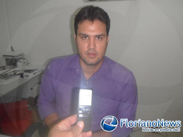 Heraldo Freitas, Subdelegado da Pol&iacute;cia Civil de Floriano.(Imagem:FlorianoNews)