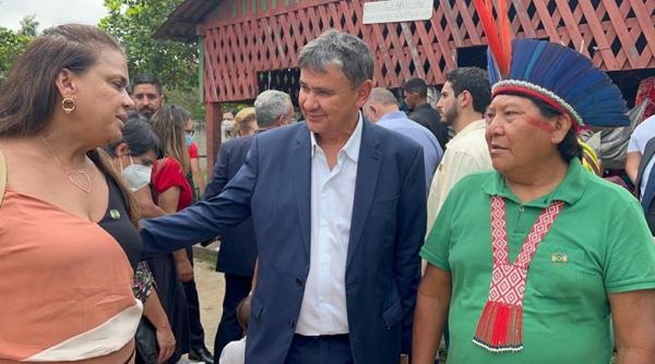 "Vergonha presenciarmos indígenas morrendo de fome", diz Wellington Dias