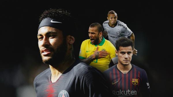 Everton, Coutinho, Daniel Alves, Filipe Luís... Jogadores da Seleção movimentam mercado