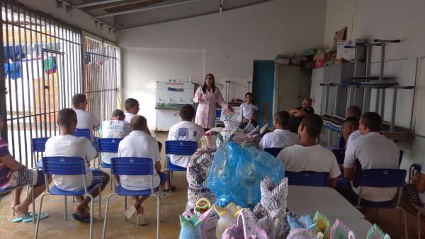 Saúde realiza ações de prevenção à Hanseníase na Penitenciária de Oeiras