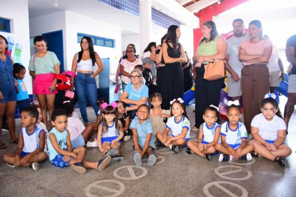 Aula Inaugural marca início do Ano Letivo na rede municipal de ensino de Floriano(Imagem:Secom)
