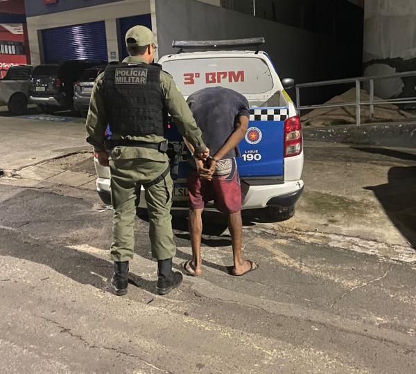 Polícia de Floriano prende suspeito de arrombamento em estabelecimento comercial