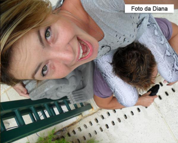Diana é a mais votada na disputa da Foto Divertida e leva prêmios da Samsung