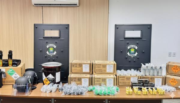 Polícia Penal do Piauí recebe investimentos de mais de R$ 2 milhões em equipamentos e armamentos