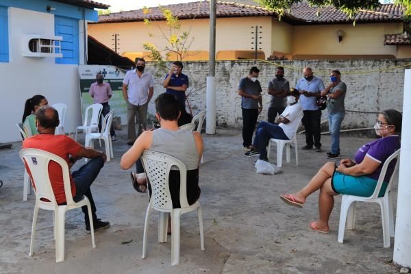 Profissionais de imprensa de Floriano s&atilde;o testados para Covid-19 .(Imagem:Divulga&ccedil;&atilde;o)