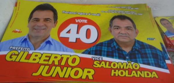 Gilberto Jr e Salom&atilde;o Holanda(Imagem:FlorianoNews)