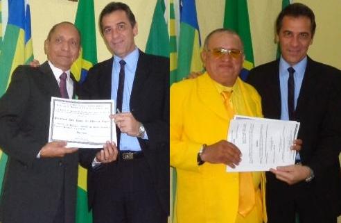Medalha do Mérito Agrônomo Parentes é concedida ao Prof. Luiz Paulo e ao Repórter Amarelinho