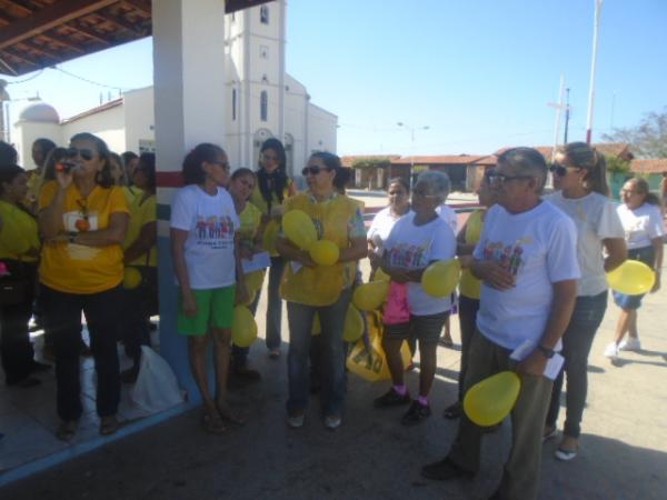 Rotary Club Bar&atilde;o de Graja&uacute; realiza caminhada em alus&atilde;o ao Setembro Amarelo.(Imagem:FlorianoNews)
