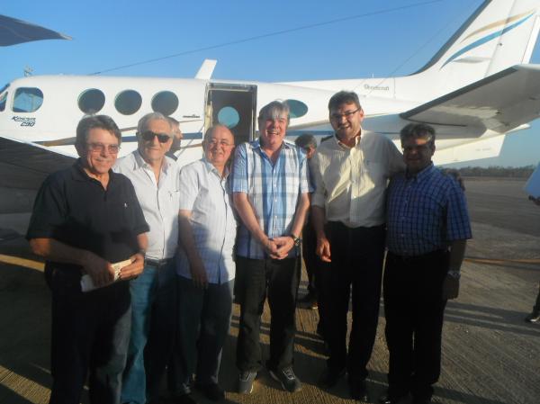 Governador Wilson Martins inaugurou o aeroporto Cangapara de Floriano