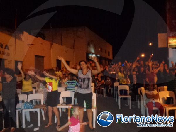 Igreja Internacional da Gra&ccedil;a de Deus promove culto de a&ccedil;&atilde;o de gra&ccedil;as em Floriano.(Imagem:FlorianoNews)