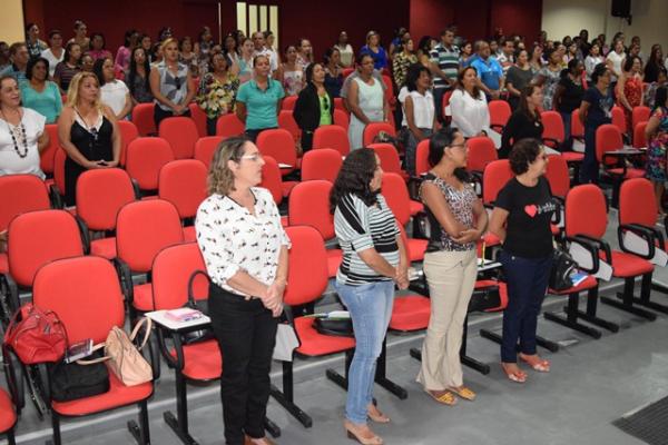Professores participam de encontro de forma&ccedil;&atilde;o em Educa&ccedil;&atilde;o Inclusiva.(Imagem:Secom)