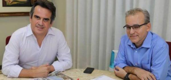 Em meio &agrave; pol&ecirc;mica, Ciro refor&ccedil;a convite para Firmino se filiar ao PP.(Imagem:Cidadeverde.com)