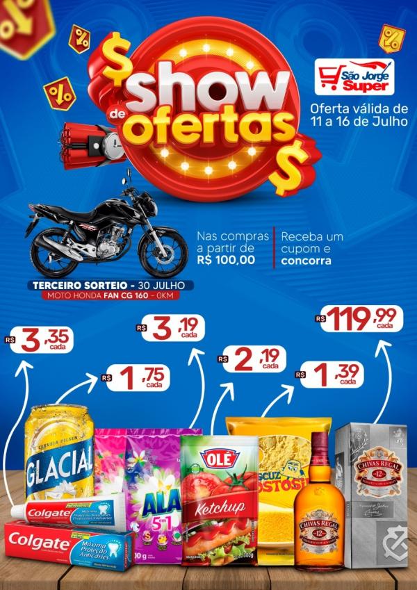 Show de Ofertas do S&atilde;o Jorge Super (Imagem:Divulga&ccedil;&atilde;o)