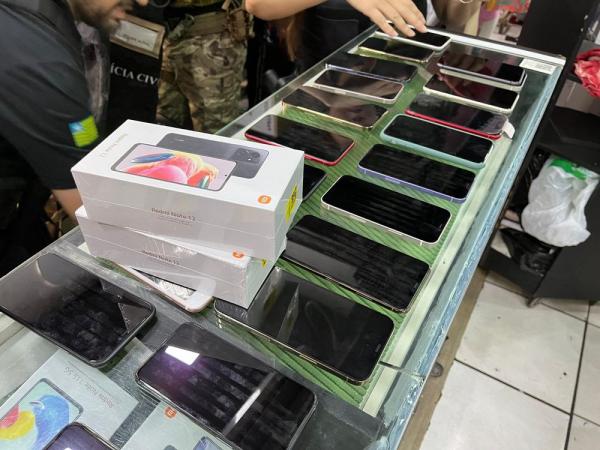 Número de celulares recuperados tem aumento de 158% no Piauí