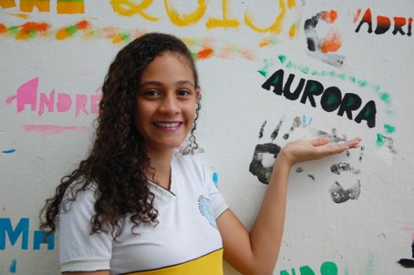 Aurora Rafaela da silva Sales ? 2&ordm; Lugar(Imagem:FlorianoNews)