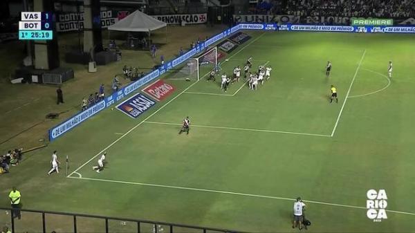 Vasco 1 x 0 Botafogo | Melhores Momentos | 11&ordf; rodada | Campeonato Carioca 2025(Imagem:Reprodu&ccedil;&atilde;o)