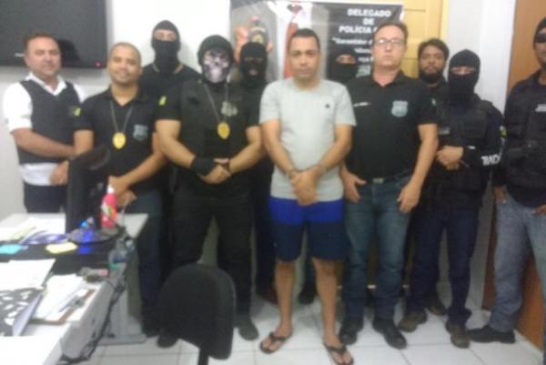 Polícia de Floriano cumpre mandado de prisão em desfavor de estelionatário