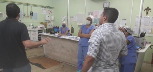 Coren fiscaliza hospitais no PI e conclui que todos possuem EPIs, mas estoque é baixo