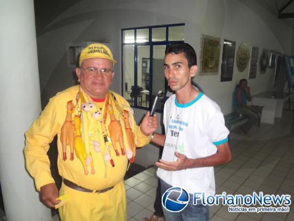 Daniel Oliveira, acad&ecirc;mico de Pedagogia.(Imagem:FlorianoNews)