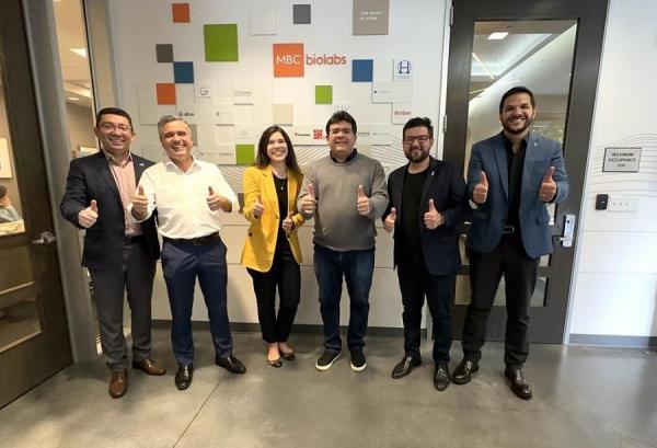 Governador visita aceleradora de startups de biotecnologia nos EUA