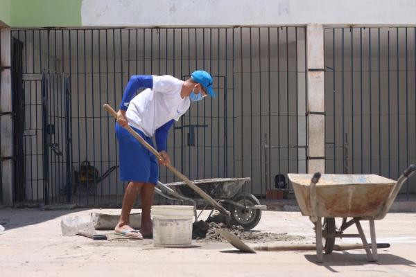 Penitenciária Irmão Guido tem pavilhões reformados exclusivamente com trabalho de detentos