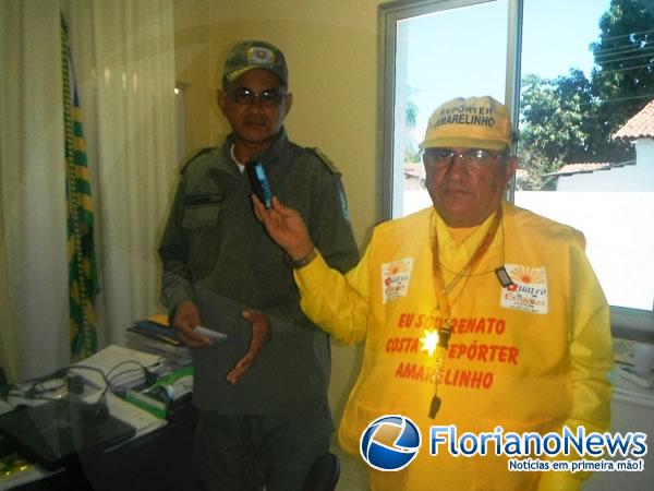 Tenente-Coronel Lisandro Hon&oacute;rio(Imagem:FlorianoNews)