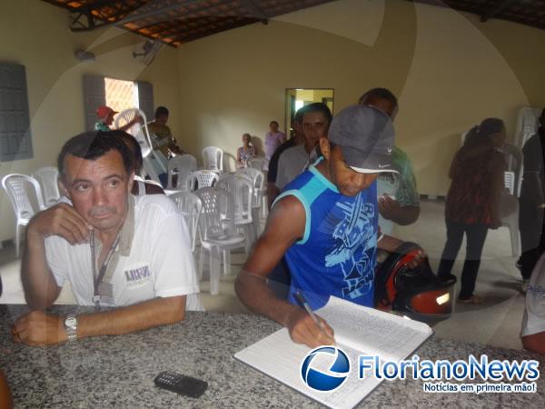 Pescadores artesanais de Floriano participam de reuni&atilde;o.(Imagem:FlorianoNews)