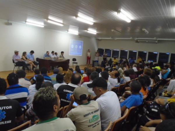 Secretaria de Saúde faz lançamento de plano de ação para Floriano.(Imagem:FlorianoNews)