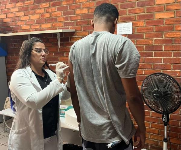 Campanha de vacinação contra a gripe é realizada nos Centros Socioeducativos do Estado