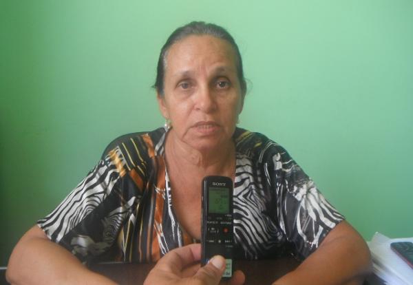  L&eacute;a Almeida, presidente do SINTE/Regional de Floriano.(Imagem:FlorianoNews)