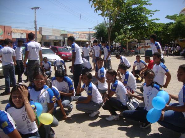 alunos em apresenta&ccedil;ao(Imagem:reda&ccedil;ao)