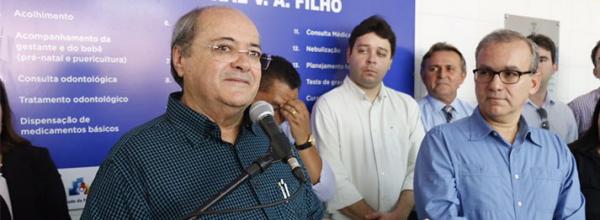 Silvio Mendes: criando pontos de reaproximação com o prefeito Firmino Filho(Imagem:Roberta Aline / Cidadeverde.com)