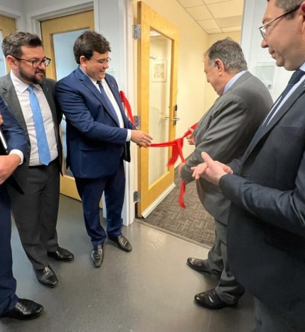 Rafael Fonteles inaugura escritório da Investe Piauí nos Estados Unidos