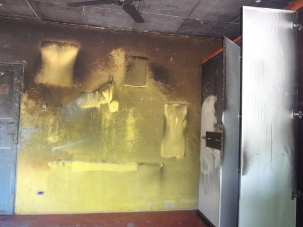  Inc&ecirc;ndio atinge casa de morador na Subesta&ccedil;&atilde;o de Floriano.(Imagem:FlorianoNews)