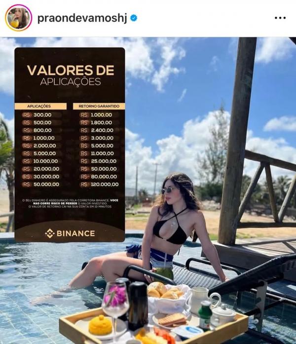 Influencer tem conta hackeada em rede social e criminosos aplicam golpes em seguidores h&aacute; quase uma semana: 
