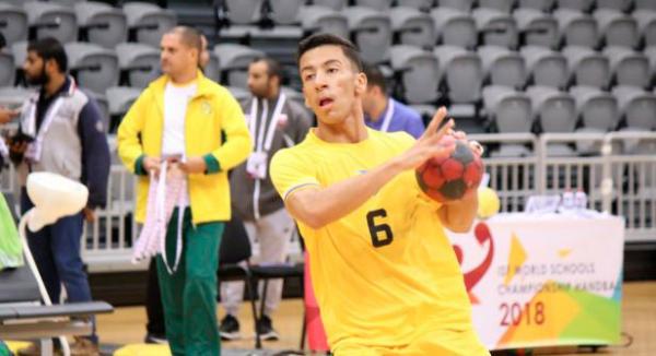 Caic Baldu&iacute;no obt&eacute;m seu segundo melhor resultado no Mundial Escolar de Handebol.(Imagem:CBDE)