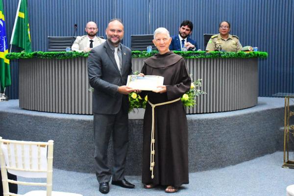Frei Ant&ocirc;nio Schauerte ? Frade franciscano(Imagem:CMF)