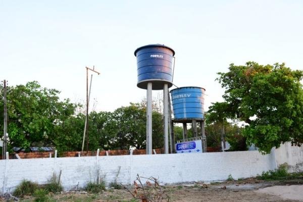  Novo sistema de abastecimento de &aacute;gua &eacute; inaugurado no bairro Cajueiro II em Floriano(Imagem:Secom)
