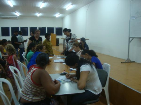 cadastros das familias para o Conjunto Cajueiro II(Imagem:reda&ccedil;&atilde;o)